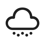 Weather Snow SVG Icon